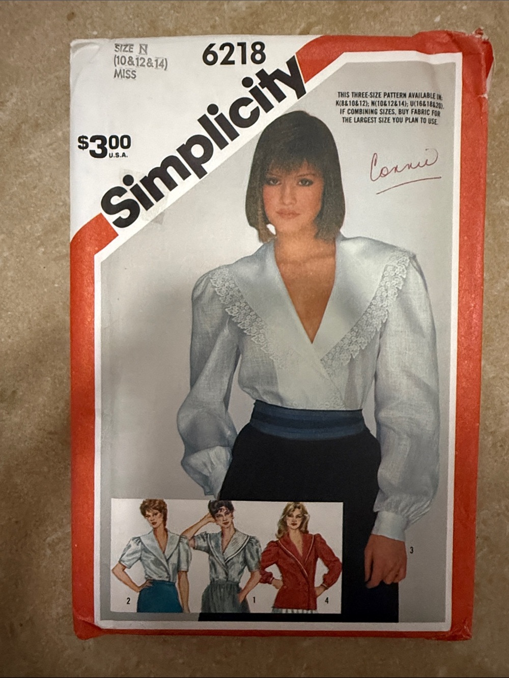 Simplicity Puff Sleeve Blouse Pattern